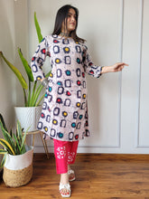 New Exclusive Hand  block printed Stitched Cotton  Kurtis with Pant